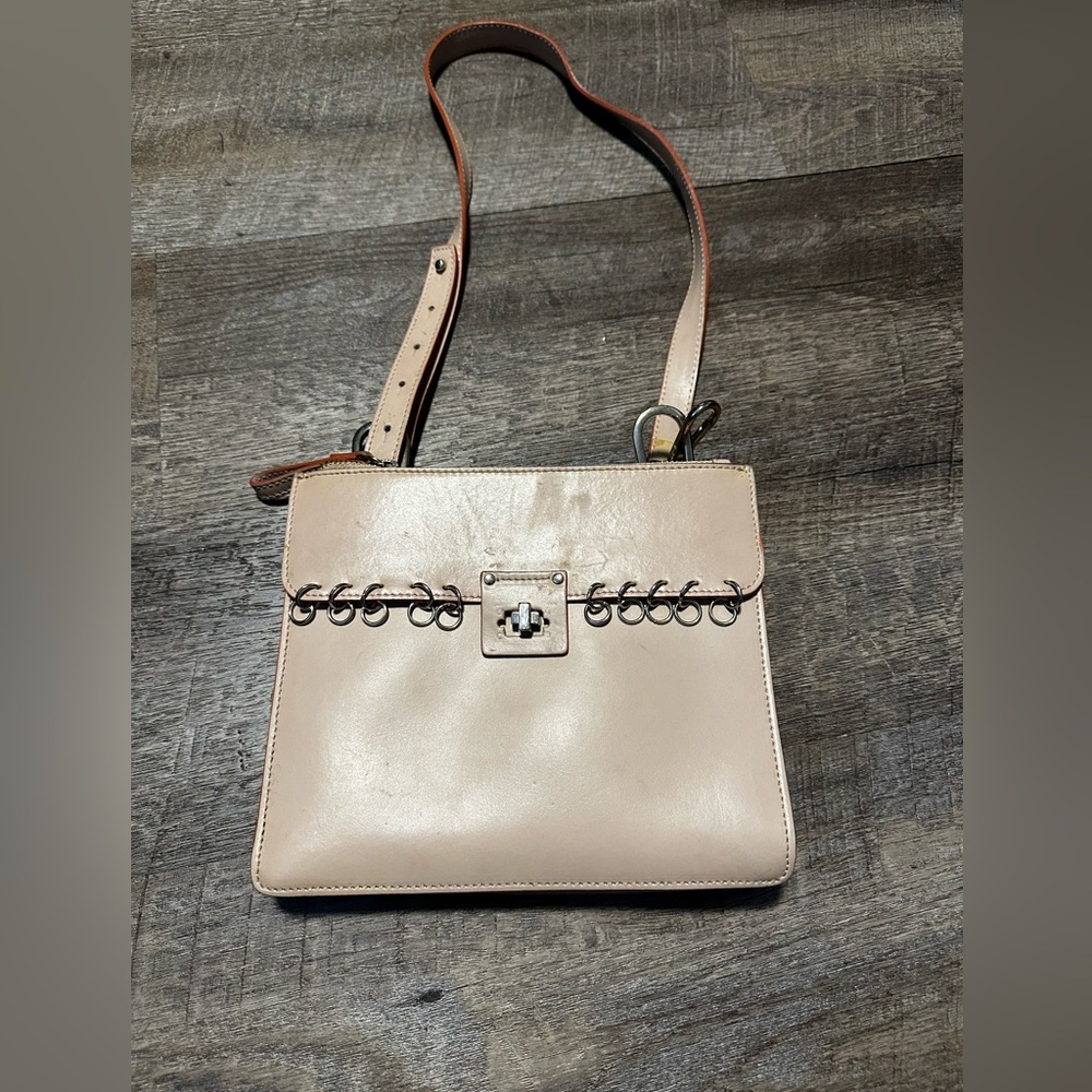3/$10 ➰ Niquea.D • Leather Satchel Bag **REPOSH**